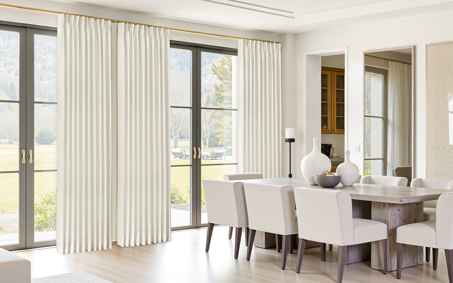 Breeze Heavyweight Cotton Drapery Pleated