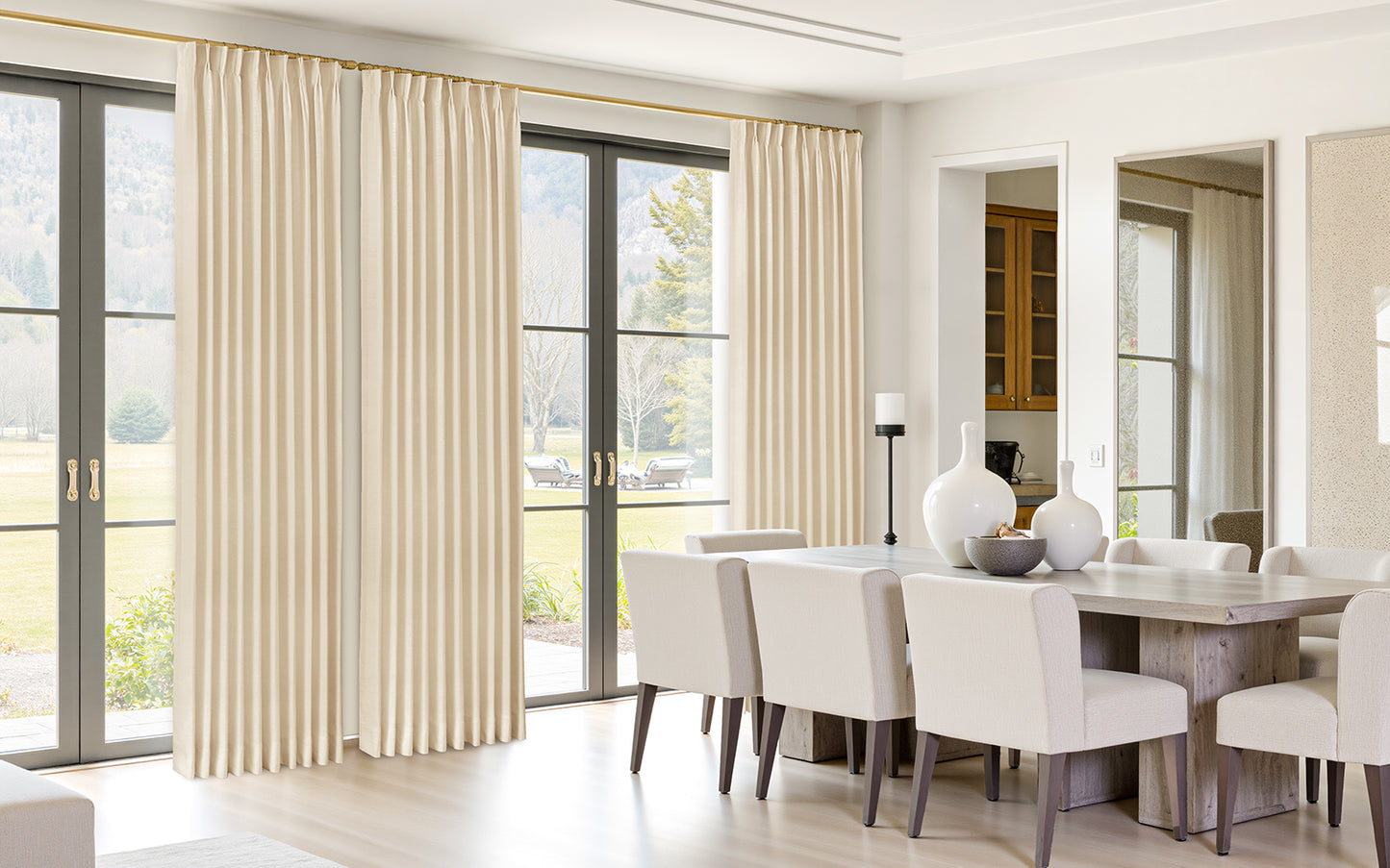 Breeze Heavyweight Cotton Drapery Pleated