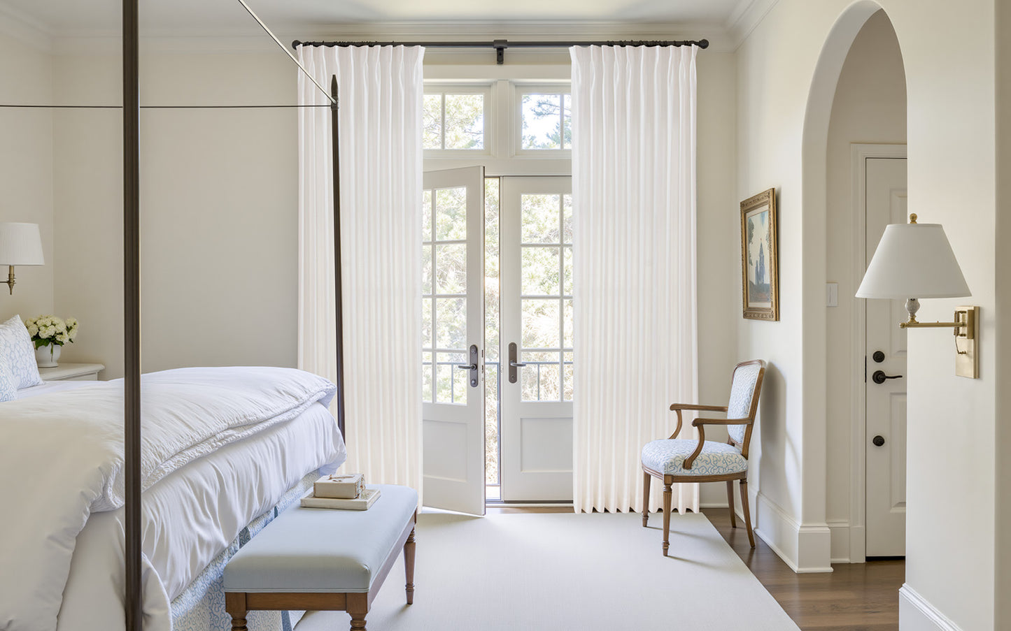 Kyla Linen Drapery Pleated