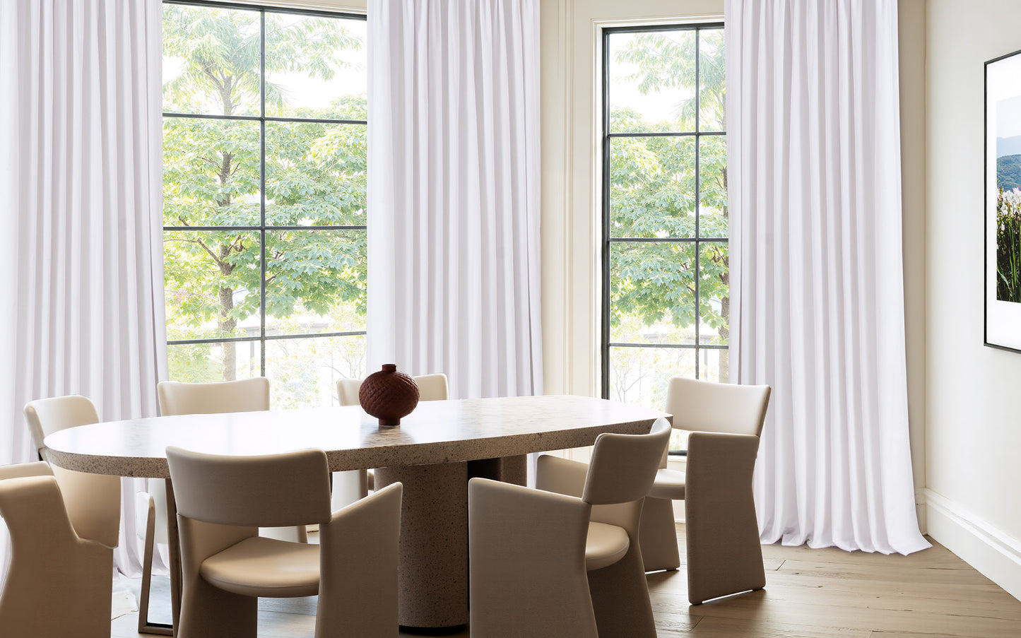 Mika Velvet Curtain Pleated