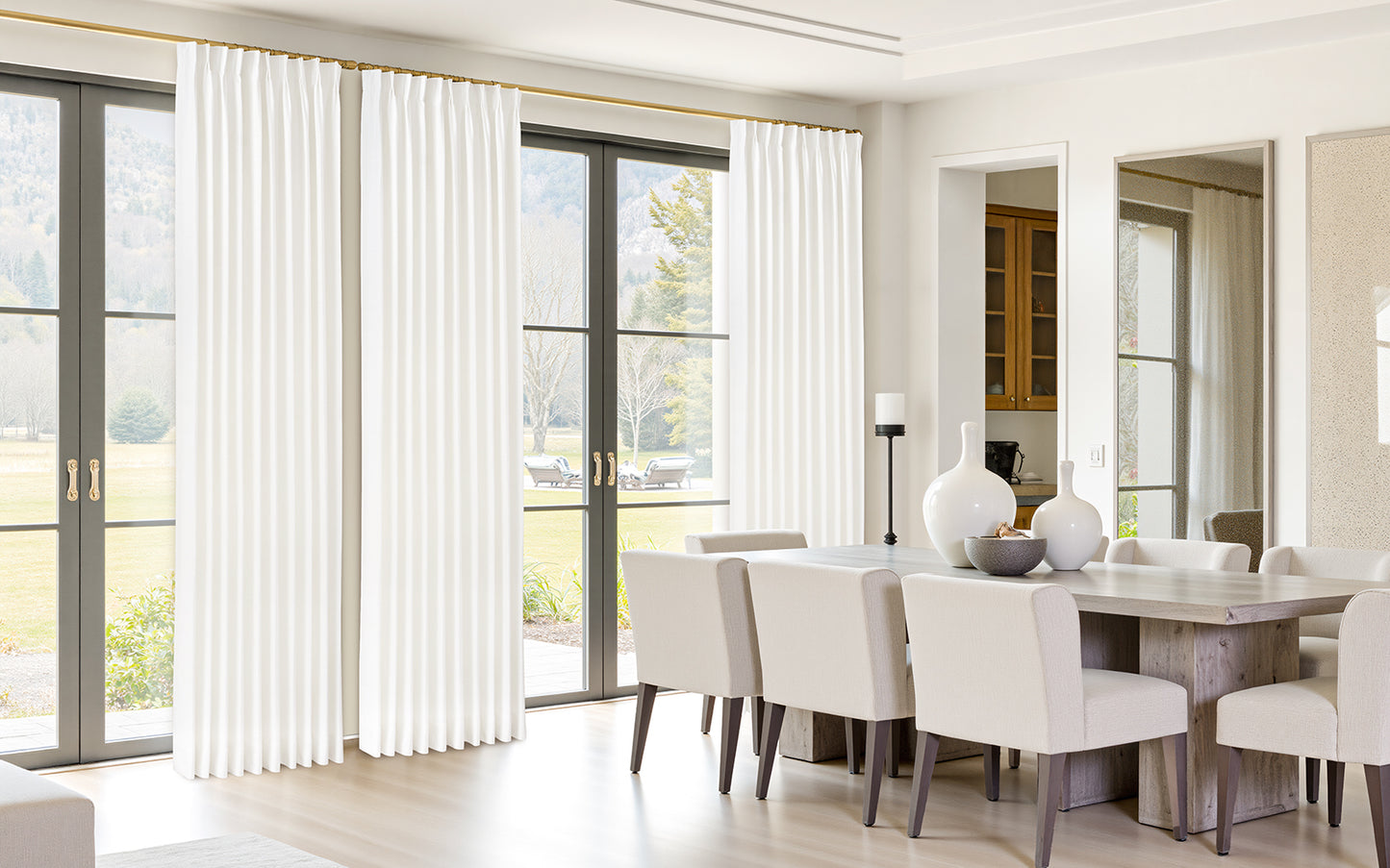 Breeze Heavyweight Cotton Drapery Pleated