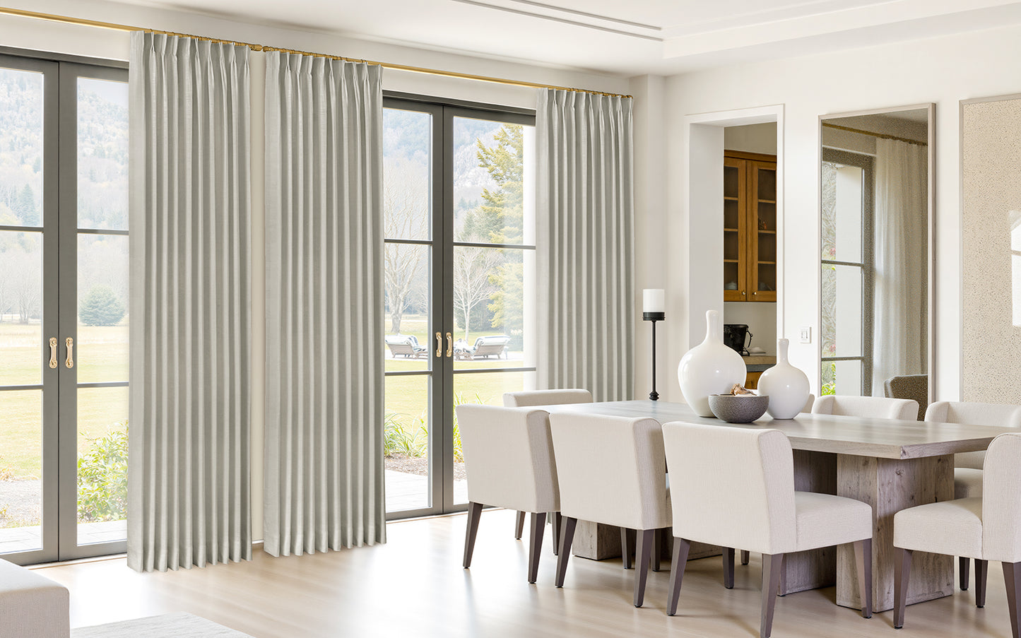 Breeze Heavyweight Cotton Drapery Pleated