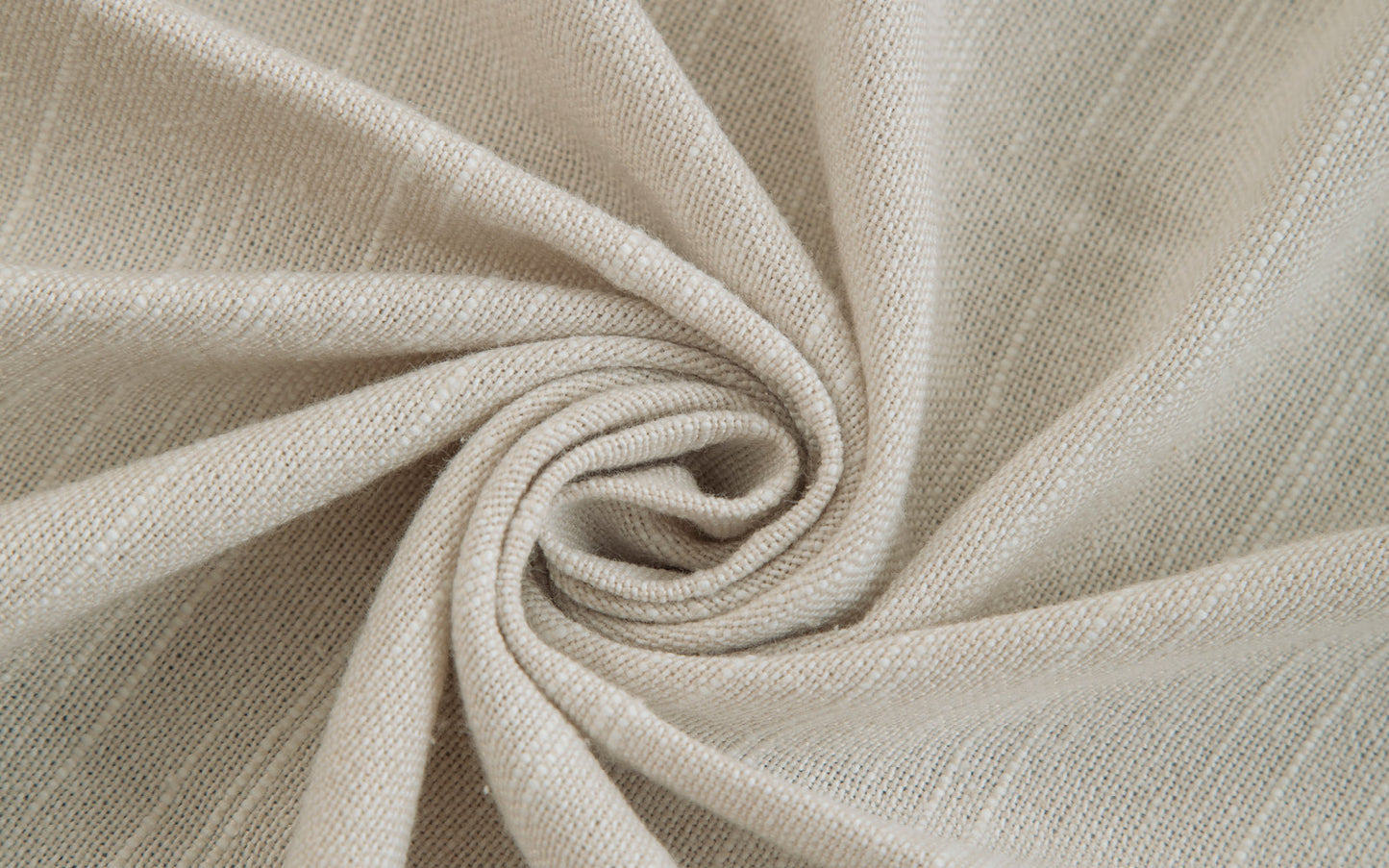 Jasmine Luxury Linen Cotton Curtain Pleated